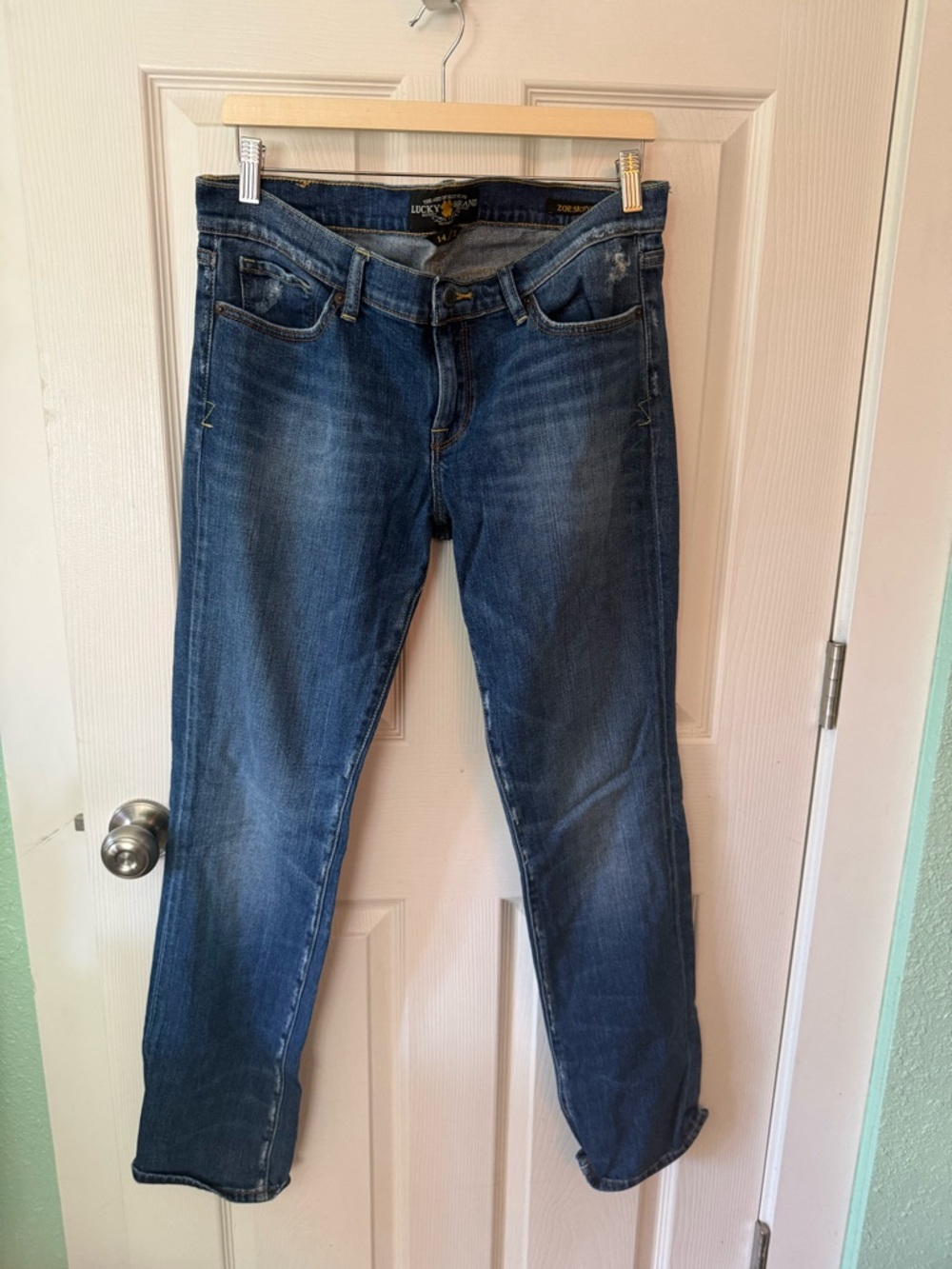 Lucky Brand Women’s Zoe Skinny Low Rise 14/32